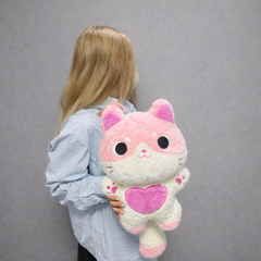 Мягкая игрушка "Розовая кошка"