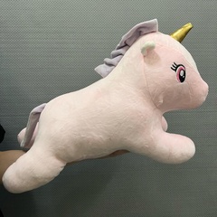 Мягкая игрушка единорог розовый