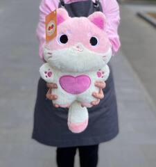 Мягкая игрушка "Розовая кошка"