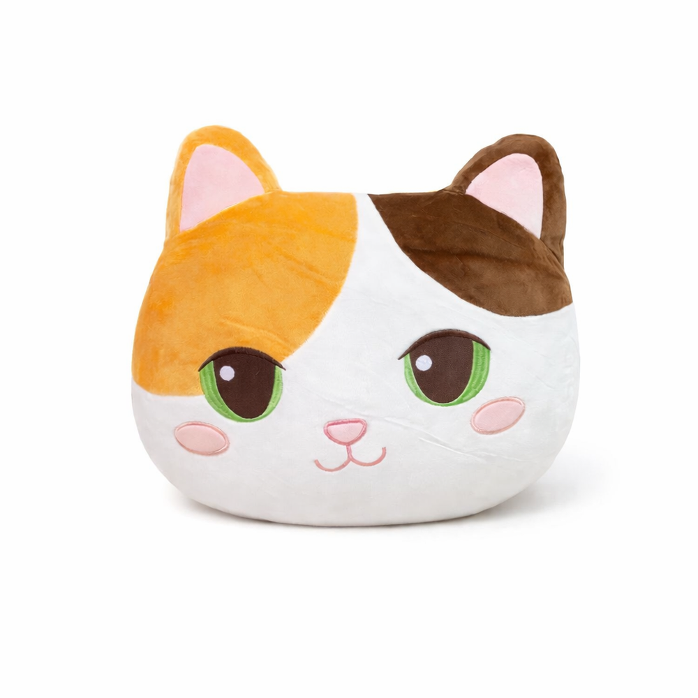 Мягкая игрушка-подушка Котик 40 см - РИМСКАЯ РОЗА фото №2