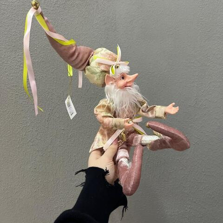 Эльф новогодний игрушка