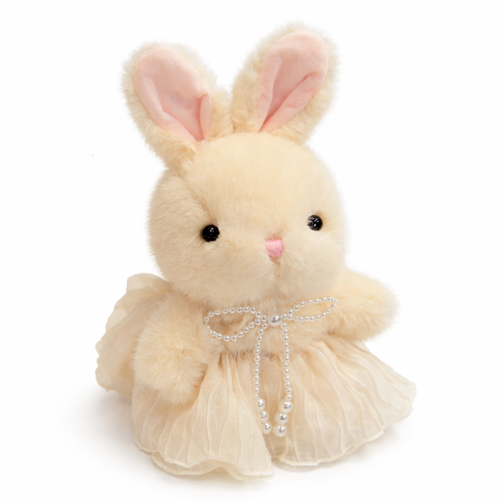 Мягкая игрушка Зайка в платье 23 см - РИМСКАЯ РОЗА фото №2