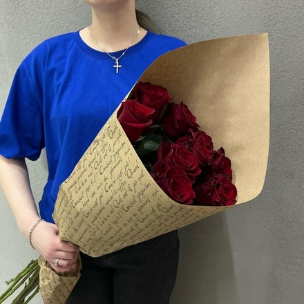 Букет из красных роз
