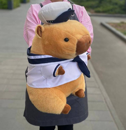 Мягкая игрушка 'Капибара-матрос" фото №2