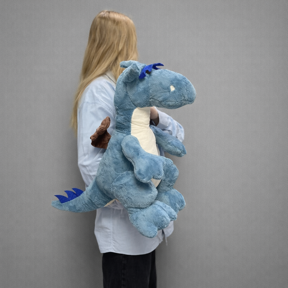 Мягкая игрушка Дракон 50 см - РИМСКАЯ РОЗА фото №1