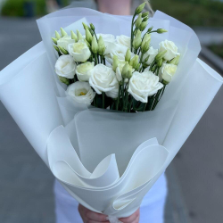 Эустома 5 штук
