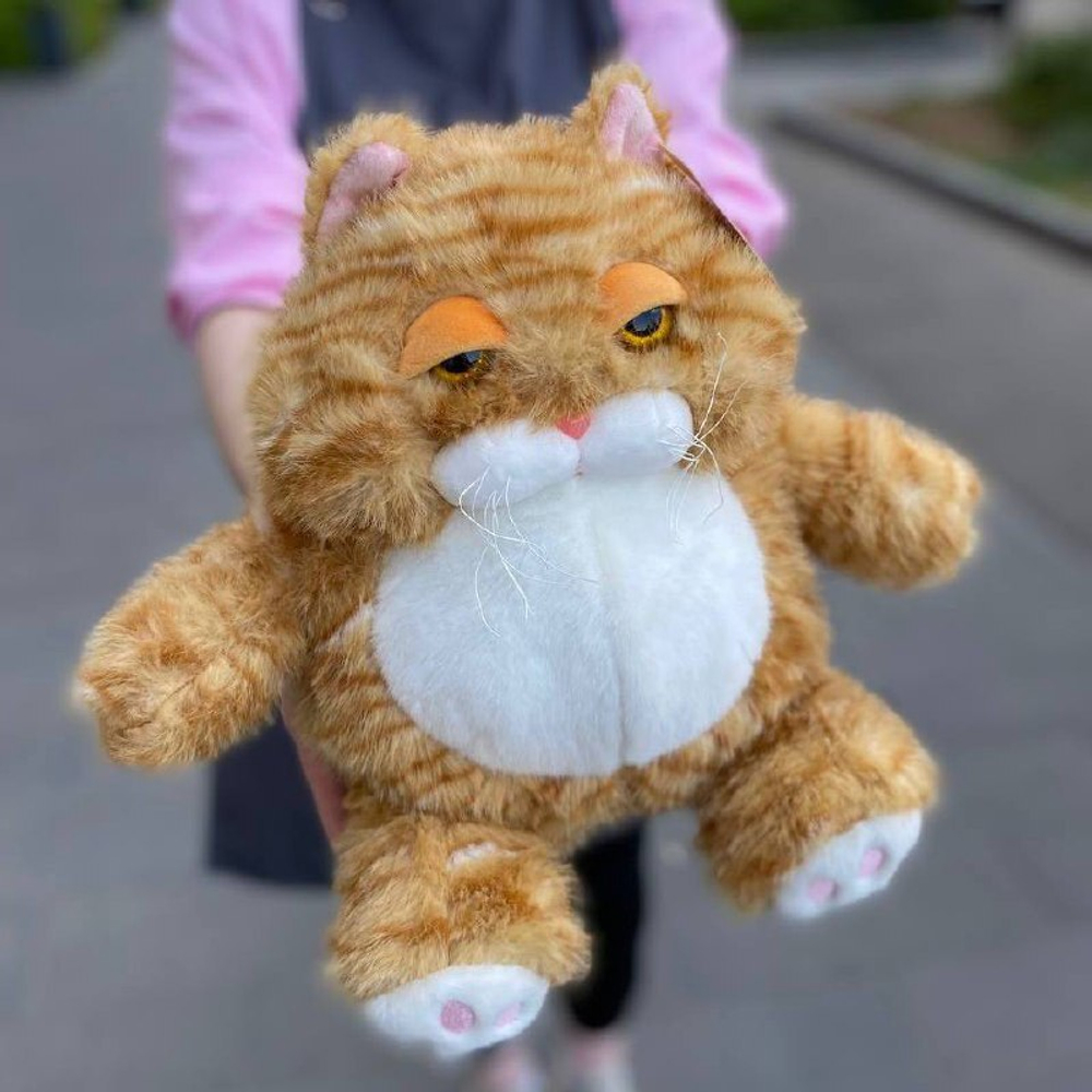 Мягкая игрушка "Рыжий кот" фото №1