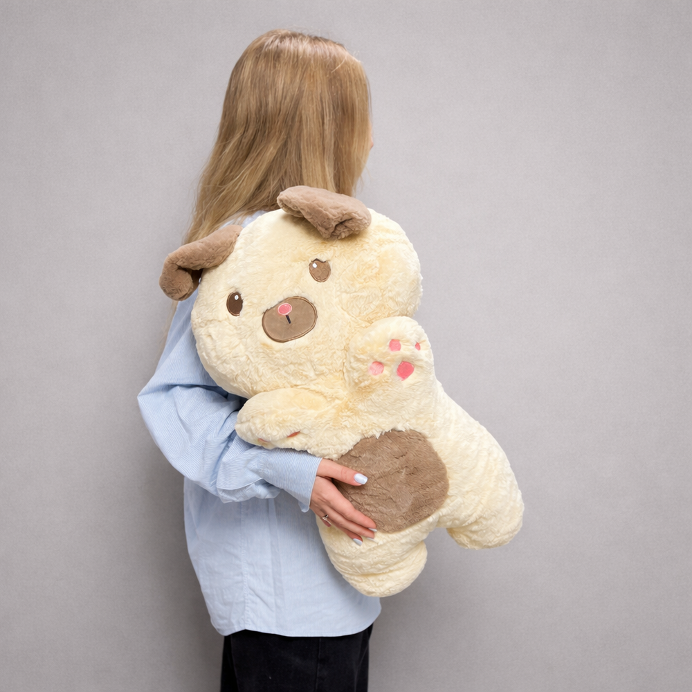 Мягкая игрушка плюшевая собака 60 см - РИМСКАЯ РОЗА фото №1