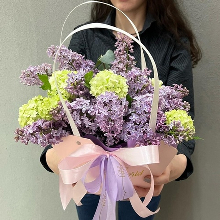 Сумочка с ароматной сиренью