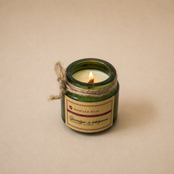 Ароматическая свеча РИМСКАЯ РОЗА citrus, patchouli (цитрус и пачули) - РИМСКАЯ РОЗА фото №3