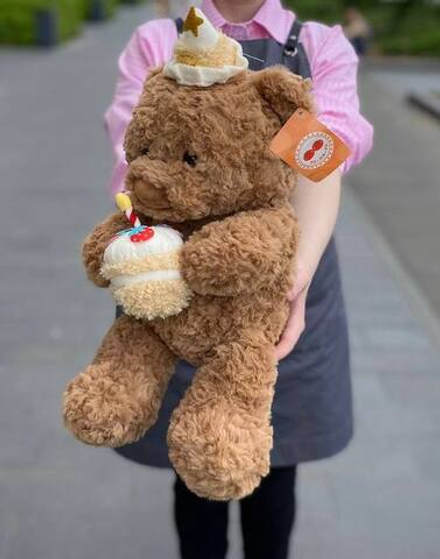 Мягкая игрушка "Плюшевый медведь" (коричневый)