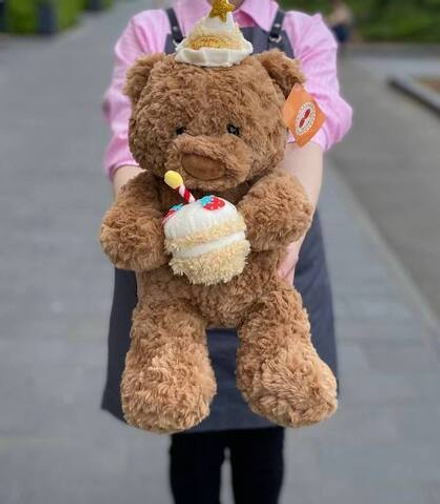 Мягкая игрушка "Плюшевый медведь" (коричневый)