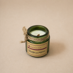 Ароматическая свеча РИМСКАЯ РОЗА citrus, patchouli (цитрус и пачули) - РИМСКАЯ РОЗА фото №2