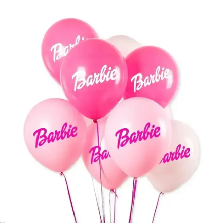 Воздушные шары Барби 10 штук