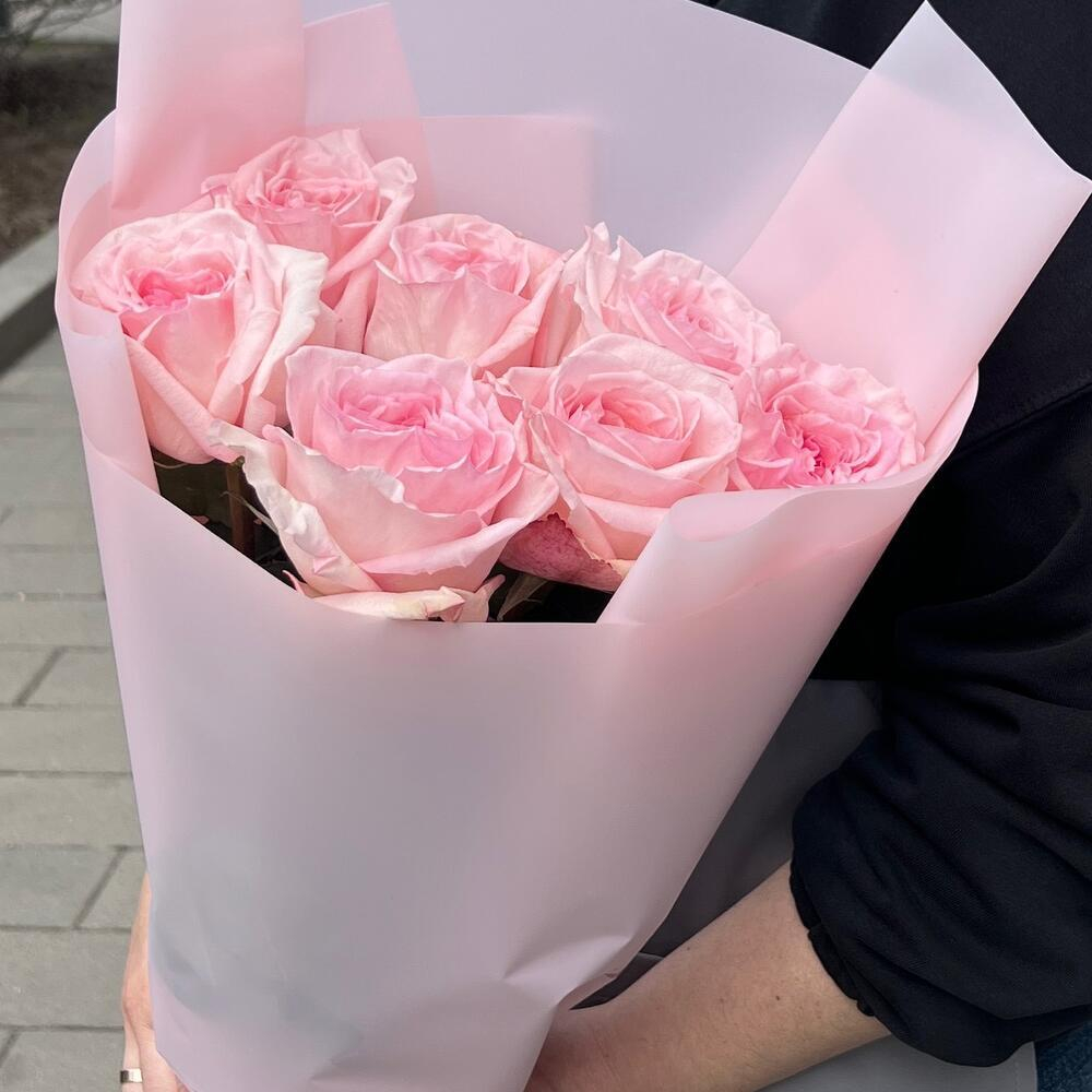 Букет из пионовидных роз с ароматом пионов фото №2